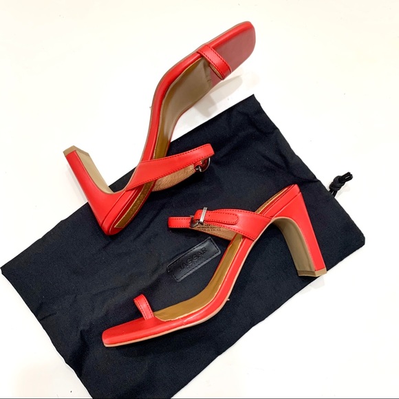 JAGGAR Contemporary Leather Heel in Rose - Picture 5 of 15